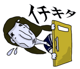 PALE FACE JK sticker #11588371