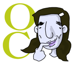 PALE FACE JK sticker #11588388