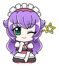Moe Mini Maid sticker #11588731