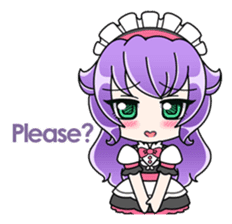 Moe Mini Maid sticker #11588740