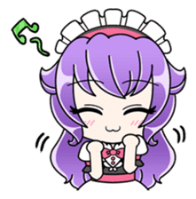 Moe Mini Maid sticker #11588743