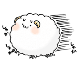 a lovely sheep3 sticker #11589112