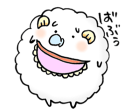 a lovely sheep3 sticker #11589117