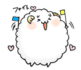 a lovely sheep3 sticker #11589118