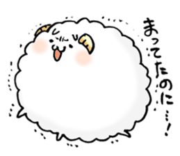 a lovely sheep3 sticker #11589123