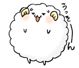 a lovely sheep3 sticker #11589125