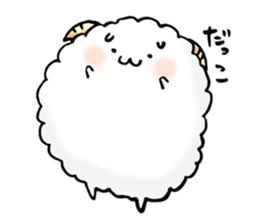a lovely sheep3 sticker #11589139