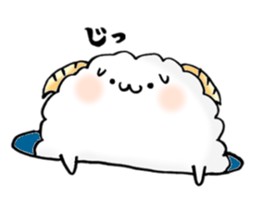 a lovely sheep3 sticker #11589142