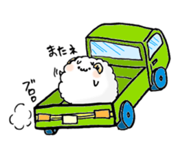 a lovely sheep3 sticker #11589150