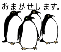 Penguin!!! sticker #11589609