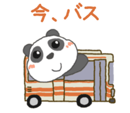 Panda's cutie sticker sticker #11589646