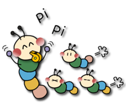 kacco's Caterpillar sticker #11589742