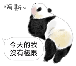 Panda I Love You 3 sticker #11589773