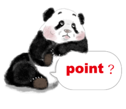 Panda I Love You 3 sticker #11589787