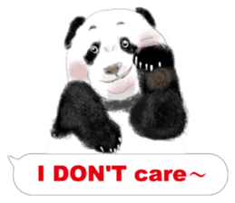 Panda I Love You 3 sticker #11589788