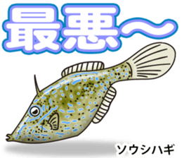 Tropical colorful fish 3 sticker #11589919