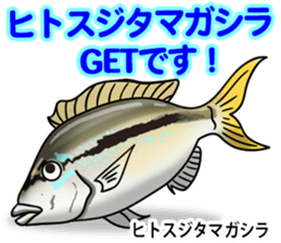 Tropical colorful fish 3 sticker #11589944