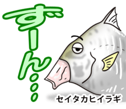 Tropical colorful fish 3 sticker #11589950