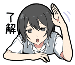 May sickness boy sticker #11589992