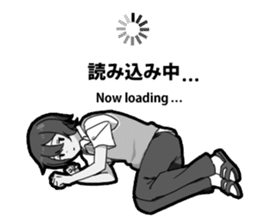 May sickness boy sticker #11589995