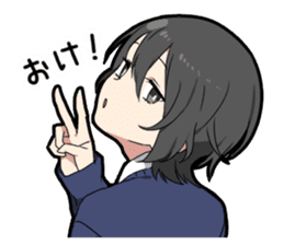 May sickness boy sticker #11589998