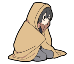 May sickness boy sticker #11590001