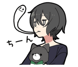 May sickness boy sticker #11590002