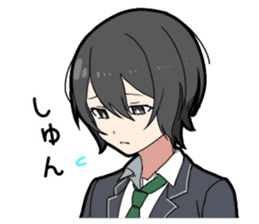 May sickness boy sticker #11590005