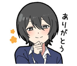 May sickness boy sticker #11590014