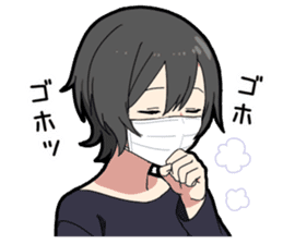 May sickness boy sticker #11590021