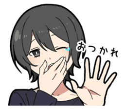 May sickness boy sticker #11590022