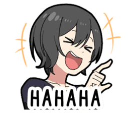 May sickness boy sticker #11590023