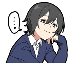 May sickness boy sticker #11590024