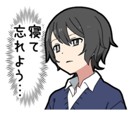 May sickness boy sticker #11590027