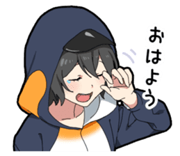 May sickness boy sticker #11590028