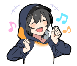 May sickness boy sticker #11590029