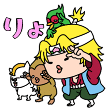 Strange old tale of character sticker #11590434