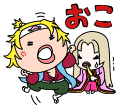 Strange old tale of character sticker #11590440