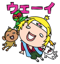 Strange old tale of character sticker #11590454