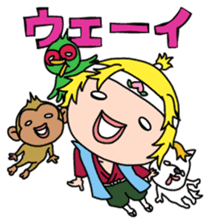 Strange old tale of character sticker #11590454