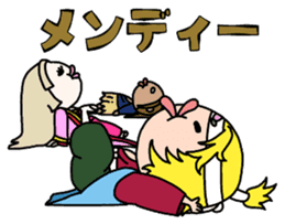 Strange old tale of character sticker #11590463