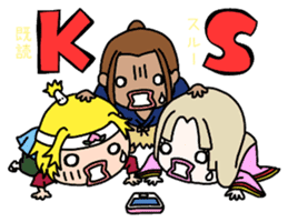 Strange old tale of character sticker #11590467