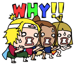 Strange old tale of character sticker #11590468