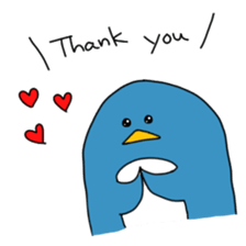 My white bear and penguin 2 sticker #11591003