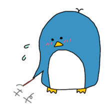 My white bear and penguin 2 sticker #11591006