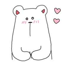 My white bear and penguin 2 sticker #11591011