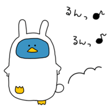 My white bear and penguin 2 sticker #11591013