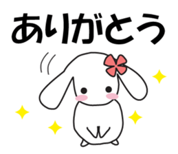 Lop-eared rabbit Usamii sticker #11591113