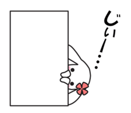 Lop-eared rabbit Usamii sticker #11591126