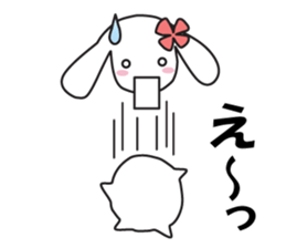 Lop-eared rabbit Usamii sticker #11591134